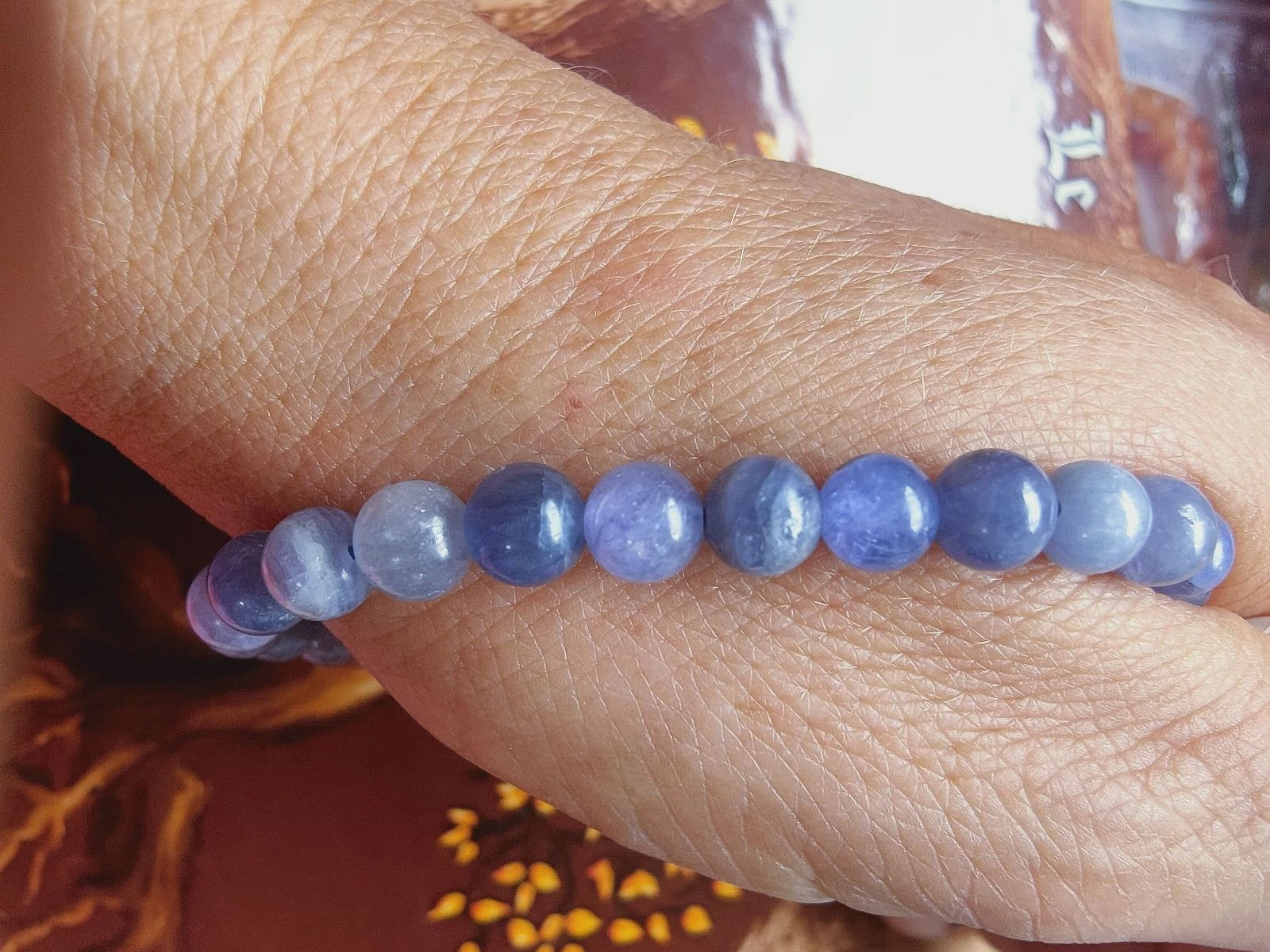Una pulsera de tanzanita azul A – photo 4